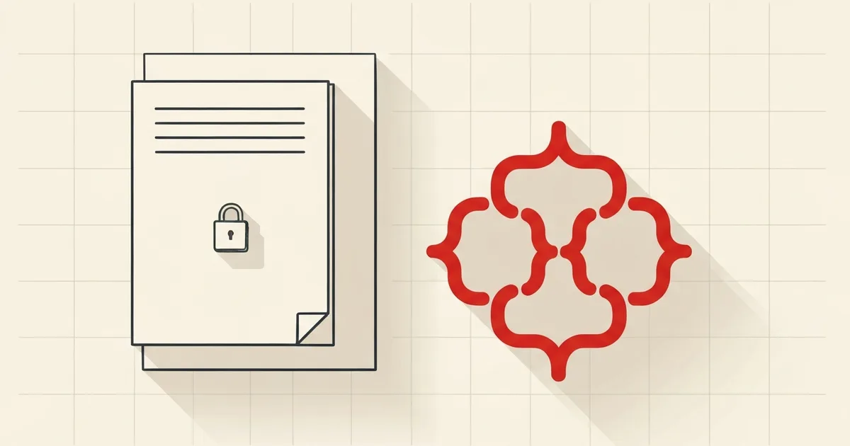 Editorial illustration for the guide PDF vs JSON Resume: What AI Recruiters Prefer